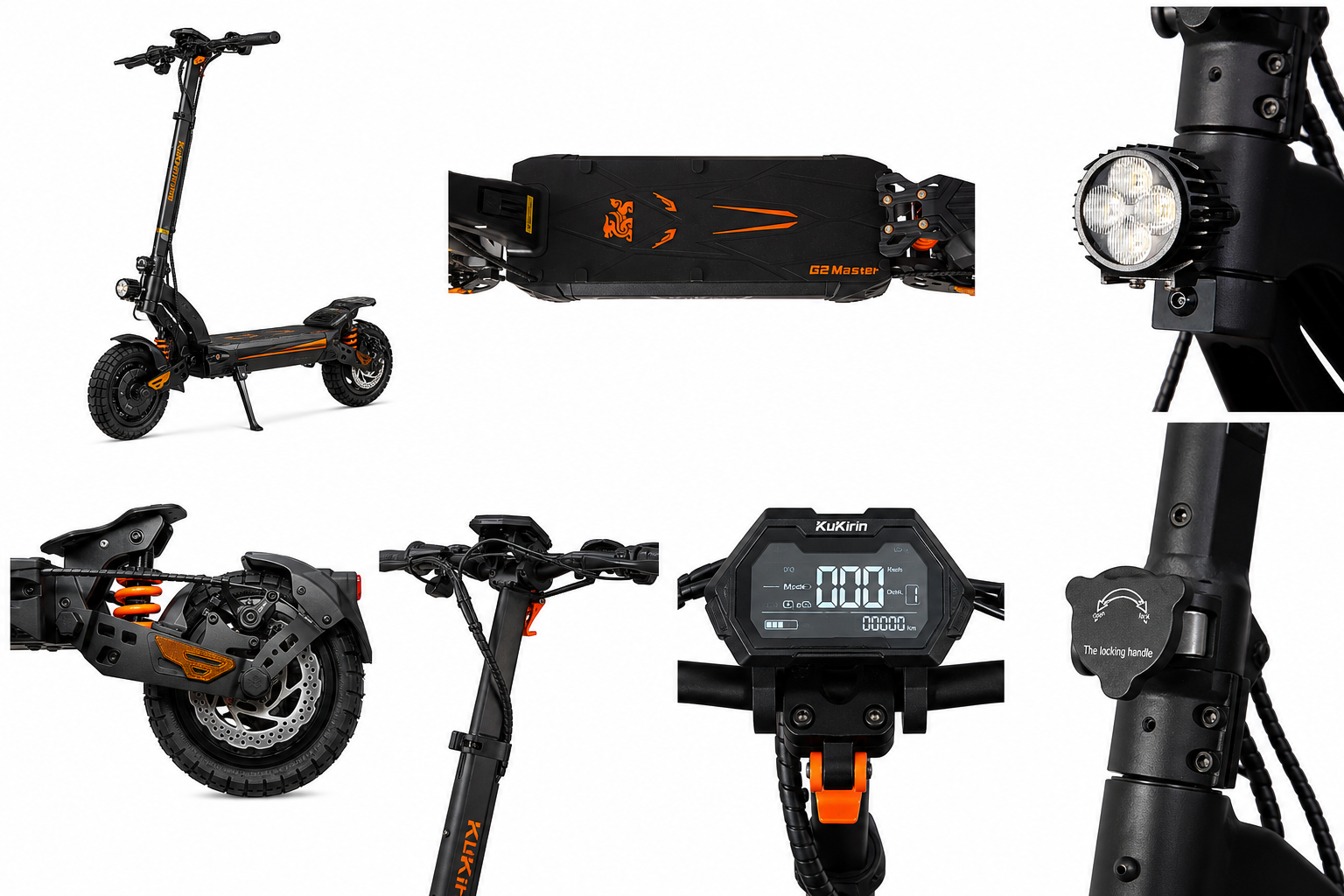 KuKirin G2 Master Offroad-Detail