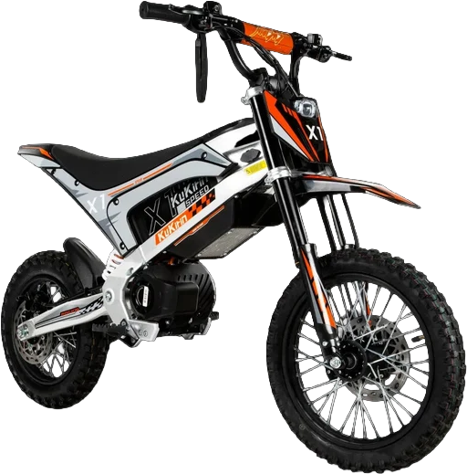 KuKirin X1 – elektrisches Offroad-Dirtbike, freigestellte Frontansicht