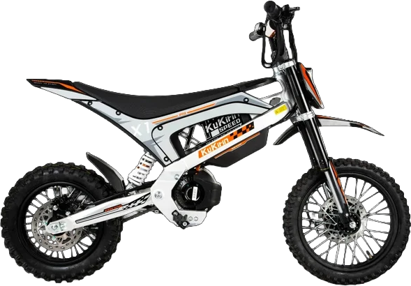 KuKirin X1 – freigestellte Seitenansicht des Elektro-Dirtbikes