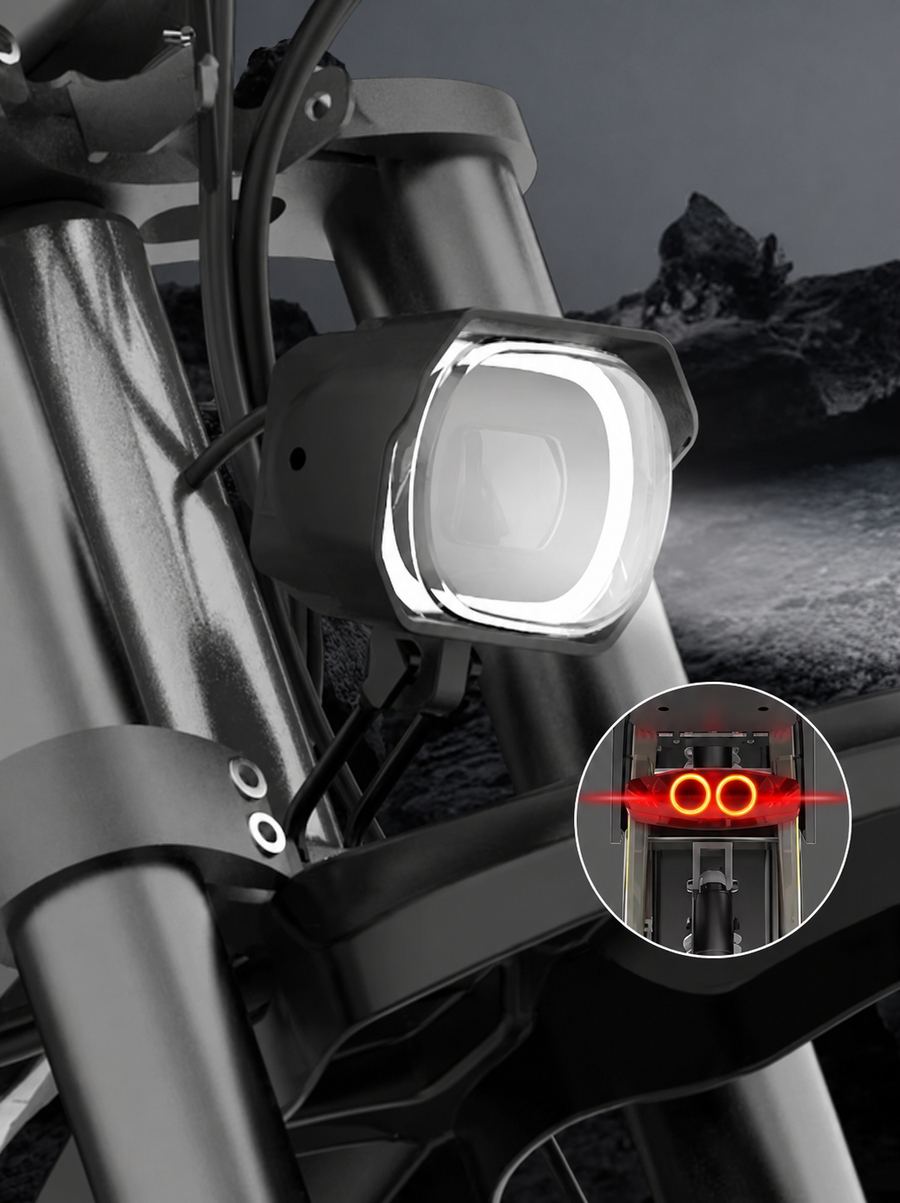 Front- und Rücklicht eRides R19