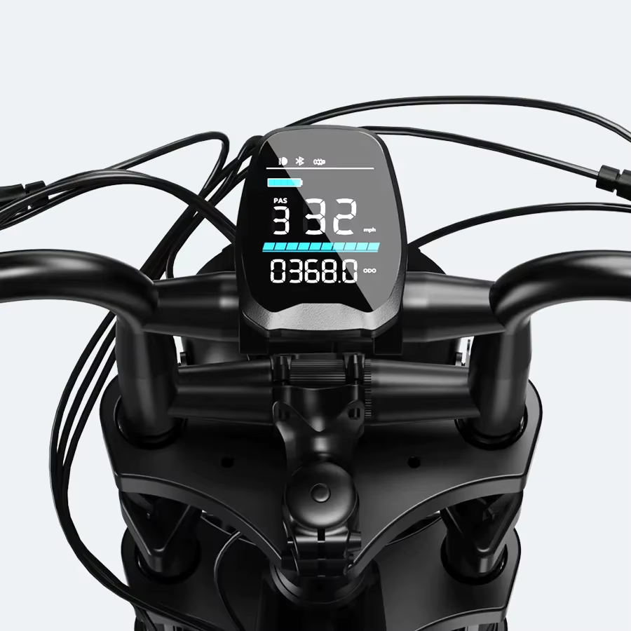 LCD-Display des eRides R7